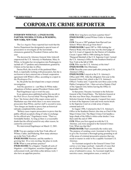 Corporate Crime Reporter