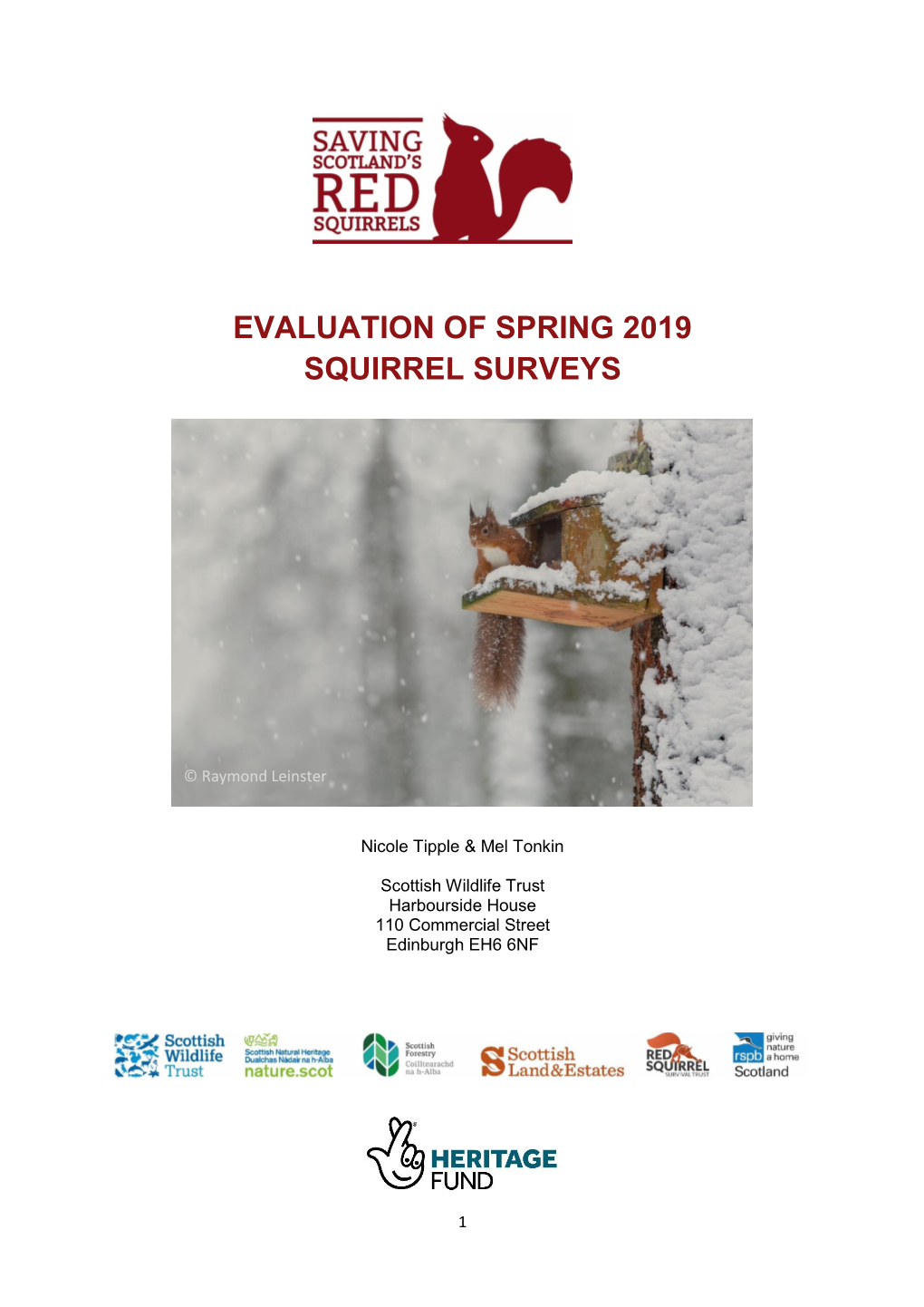 2019 Spring Survey Report