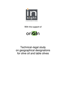 Technical-Legal Study On