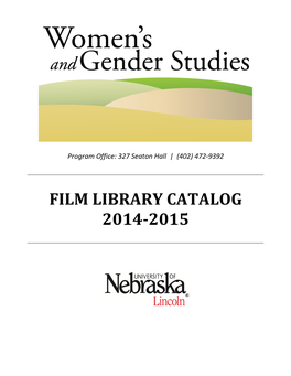 Film Library Catalog 2014-2015