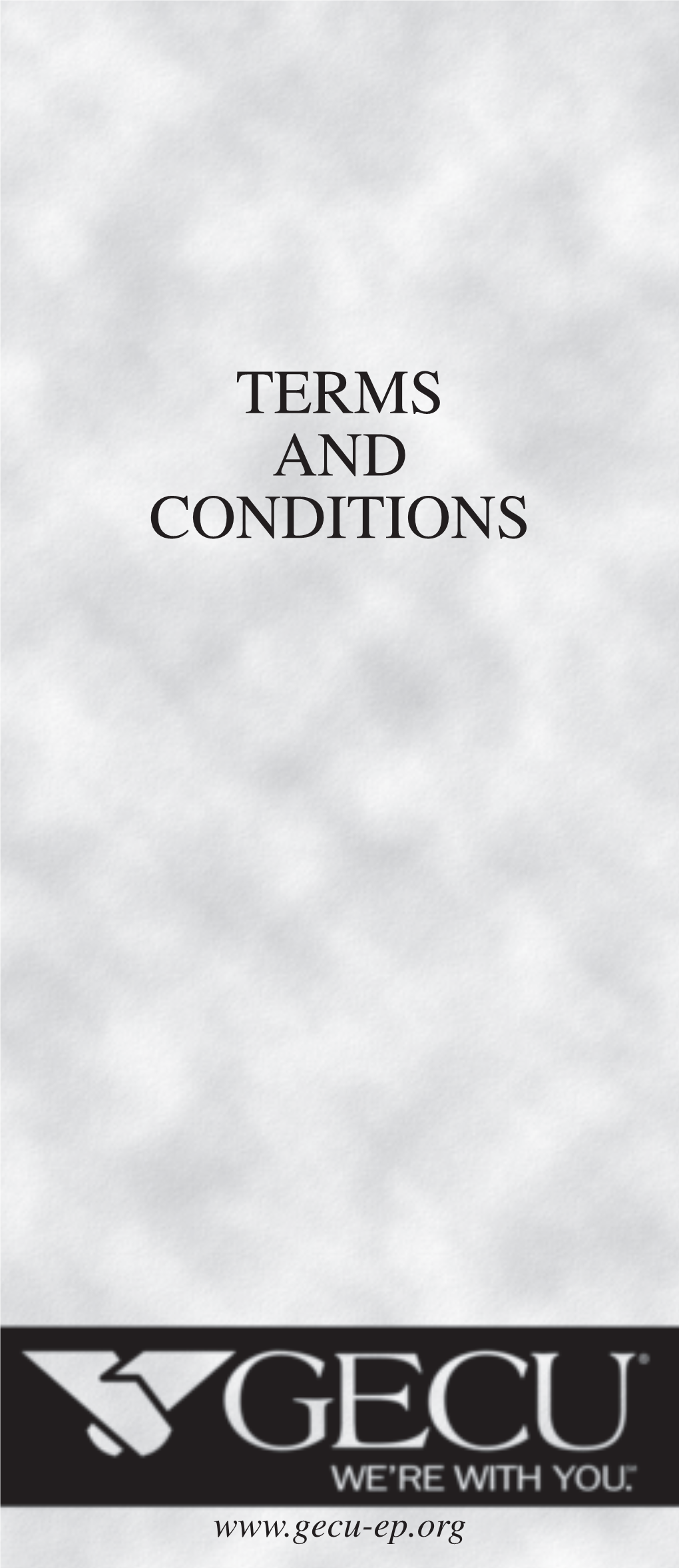 Terms and Conditions