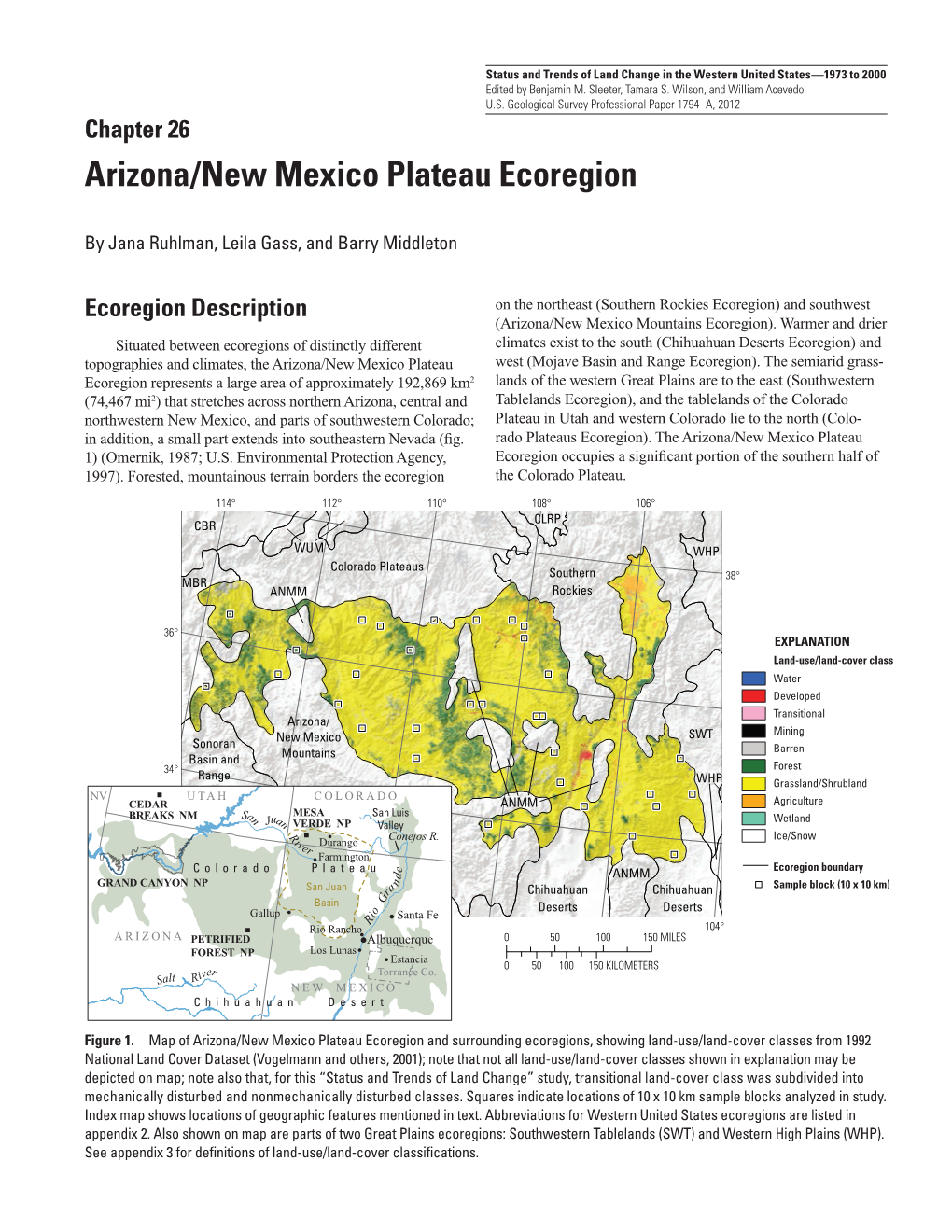 Arizona/New Mexico Plateau Ecoregion