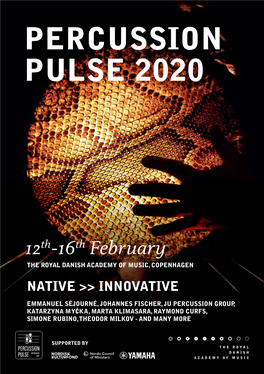 Percussion Pulse 2020