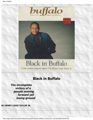 Black in Buffalo