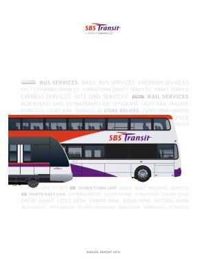 ANNUAL REPORT 2015 SBS Transit Ltd