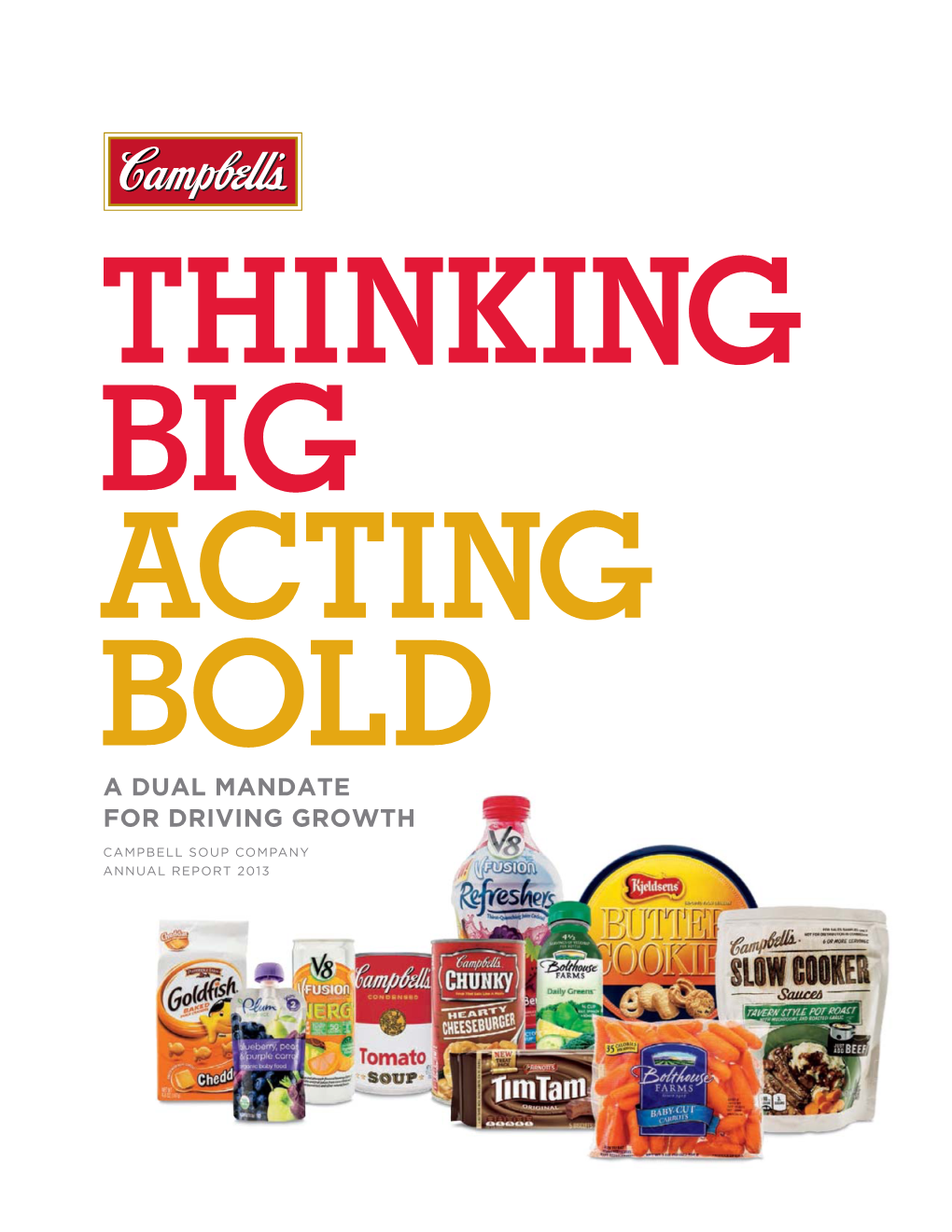 Reports Campbell Soup Company 2013 Annual Report