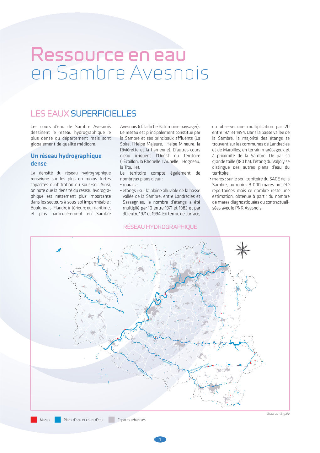 Ressource En Eau En Sambre Avesnois