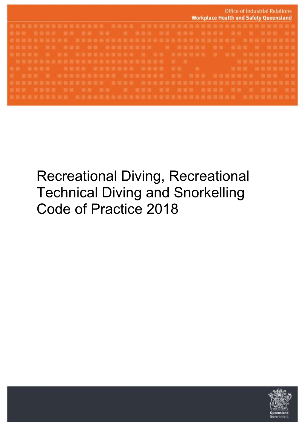 Code of Practice 2018