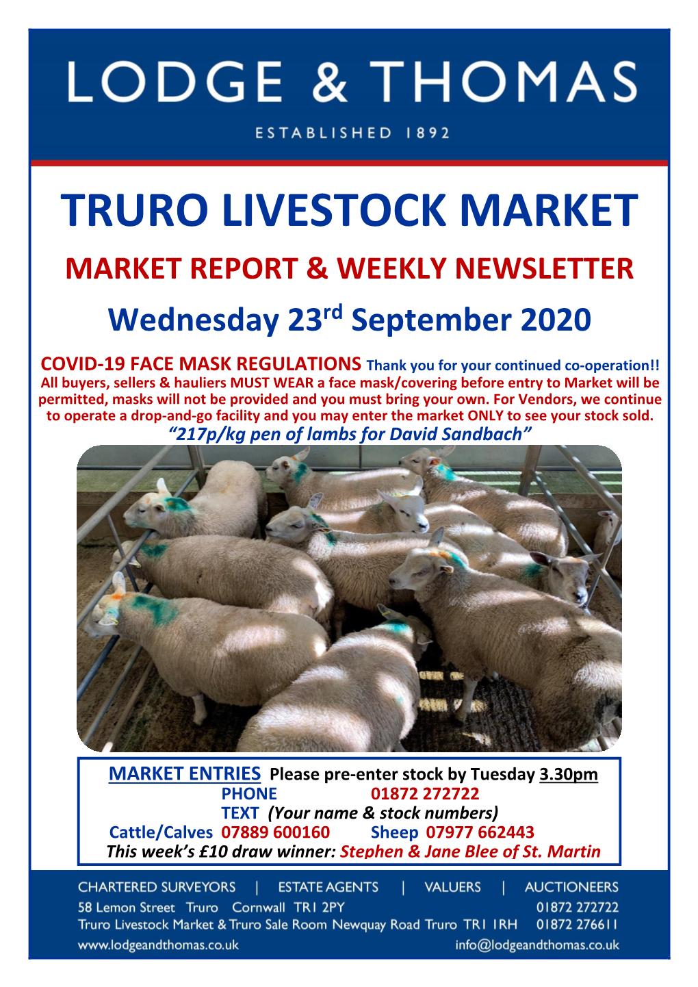 Truro Livestock Market