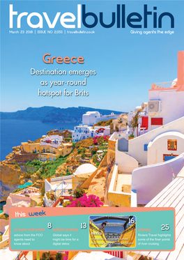 Greece Destination Emerges As Year-Round Hotspot for Brits
