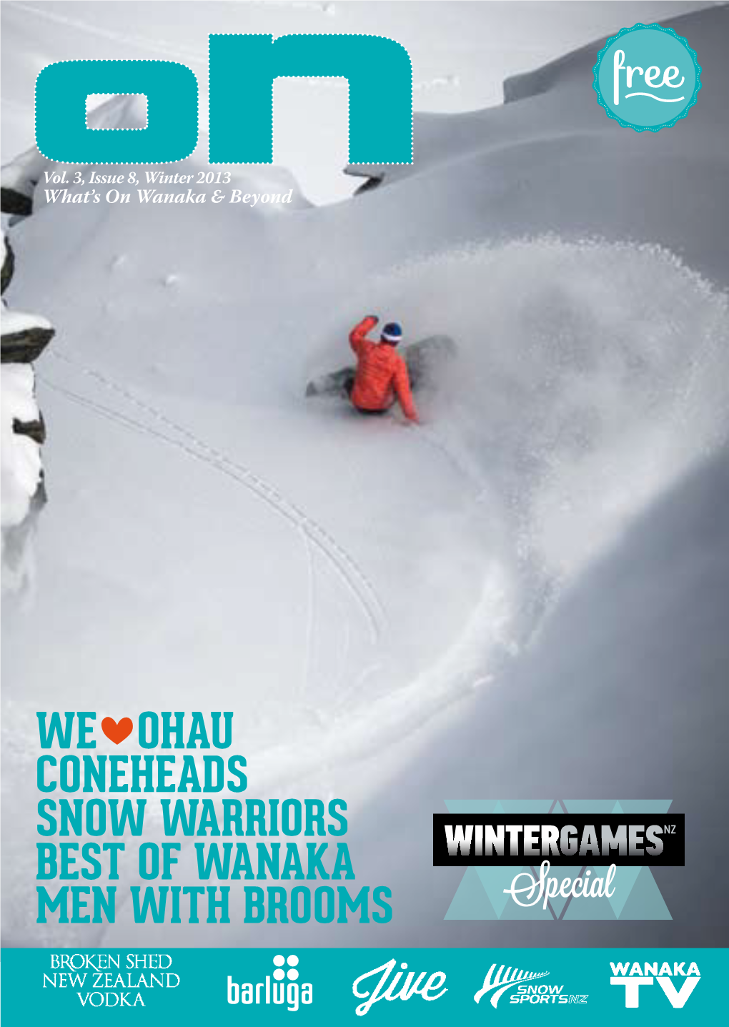We Ohau Coneheads Snow Warriors Best of Wanaka Men with Brooms Special