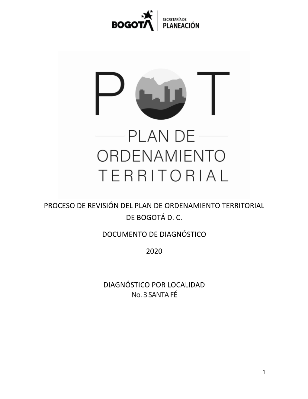 Proceso De Revisión Del Plan De Ordenamiento Territorial De Bogotá D