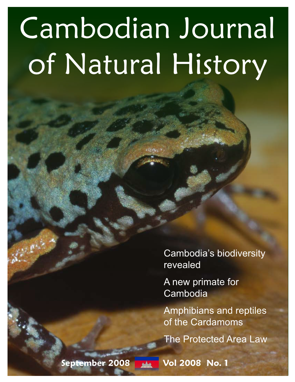 Cambodian Journal of Natural History