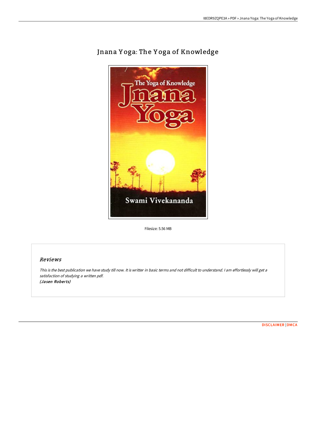 Download PDF Jnana Yoga: the Yoga of Knowledge Download Epub Jnana Yoga: the Yoga of Knowledge