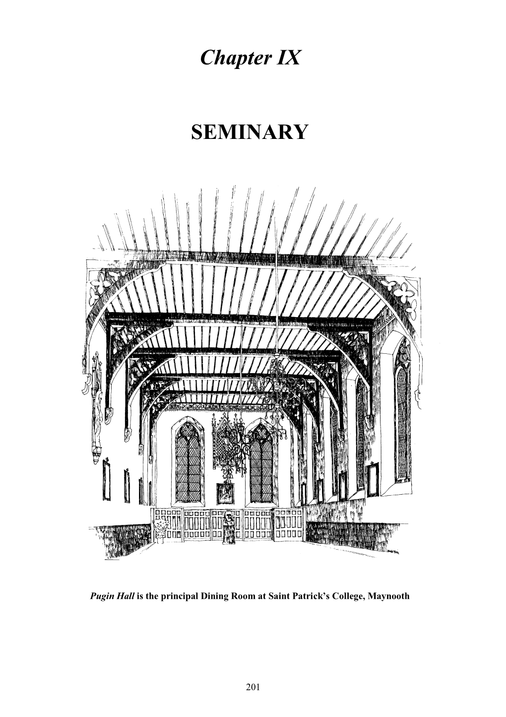 Chapter IX SEMINARY