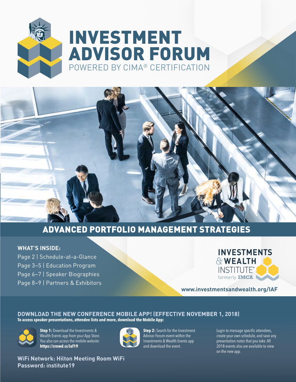 Investment Advisor Forum Powered by Cima® Certification