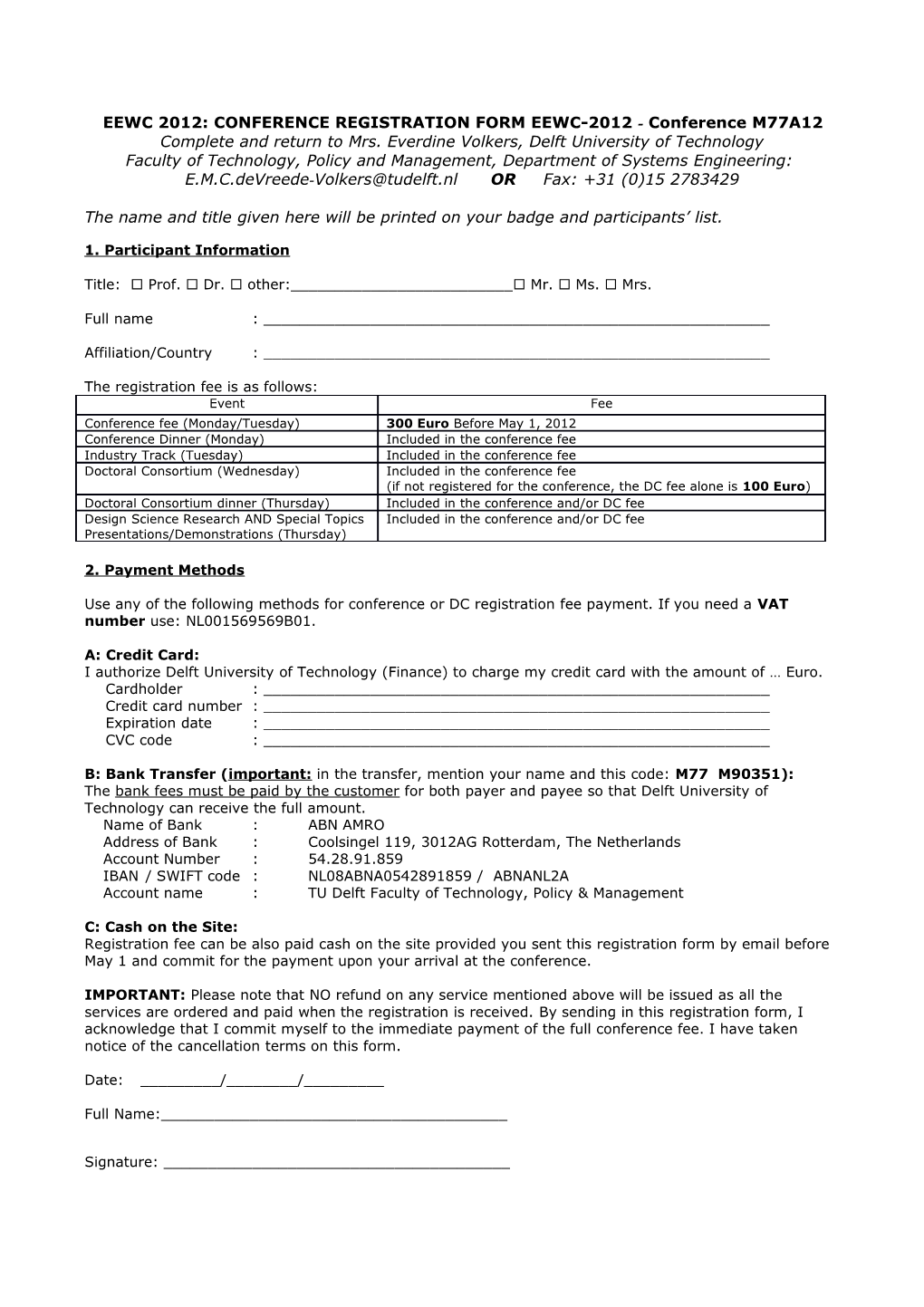 Conference Registration Form s4