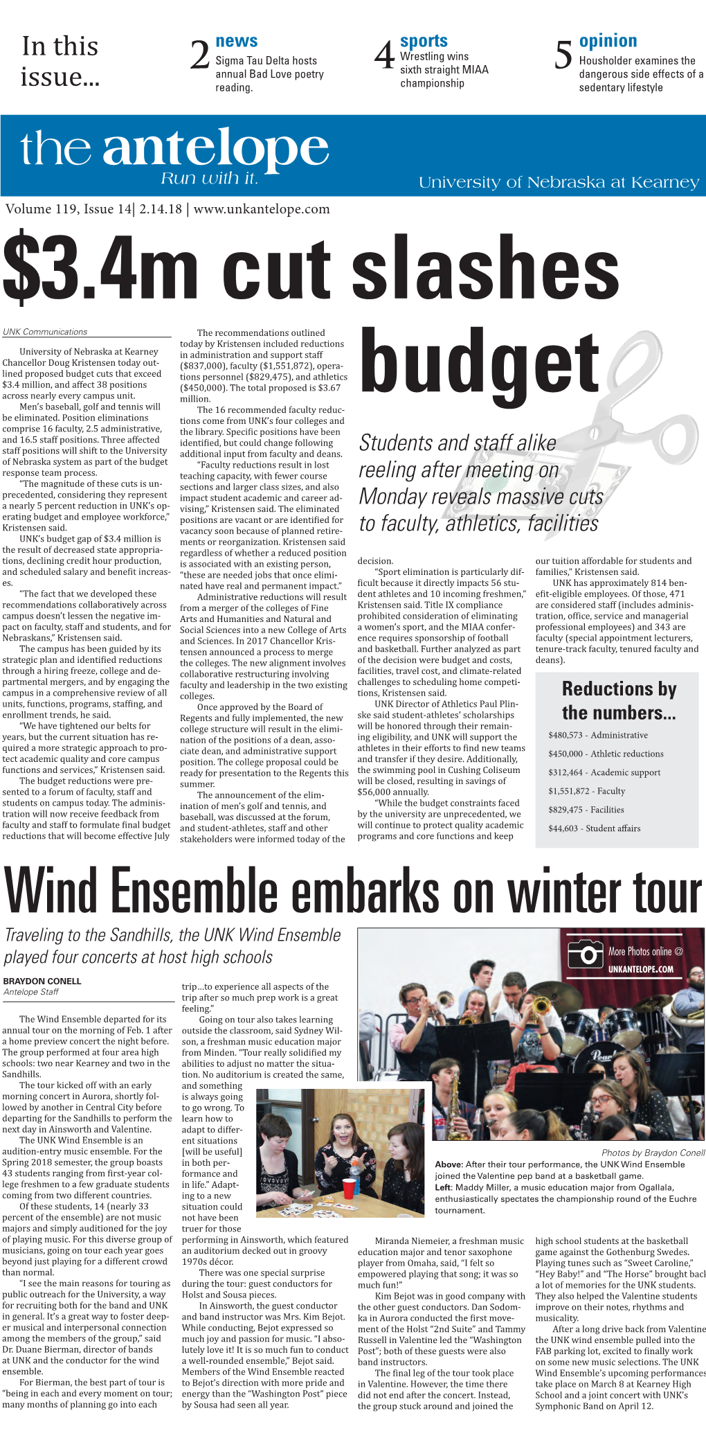 Wind Ensemble Embarks on Winter Tour