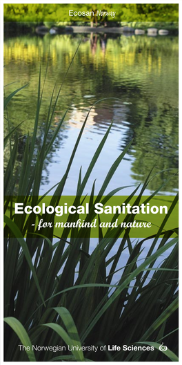 Ecological Sanitation - for Mankind and Nature