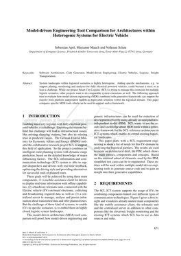 Model-Driven Engineering Tool Comparison for Architectures Within Heterogenic Systems for Electric Vehicle