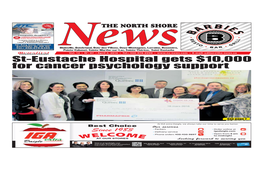 St-Eustache Hospital Gets $10,000 for Cancer Psychology Support