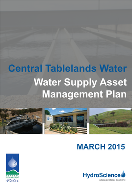 Water Supply Asset Management Plan