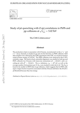 Study of Jet Quenching with Z+Jet Correlations in Pbpb and Pp