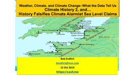 History Falsifies Climate Alarmist Sea Level Claims