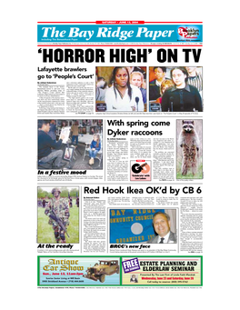 'Horror High' on Tv