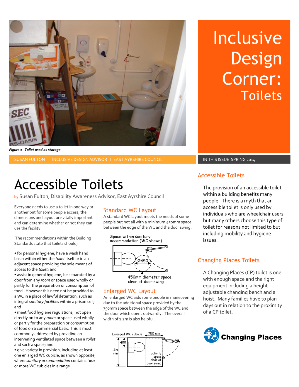 Inclusive Design Accessible Toilets