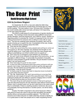 The Bear Print