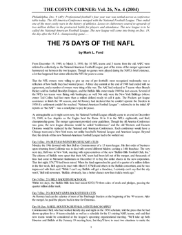 The 75 Days of the Nafl