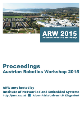 ARW 2015 Austrian Robotics Workshop