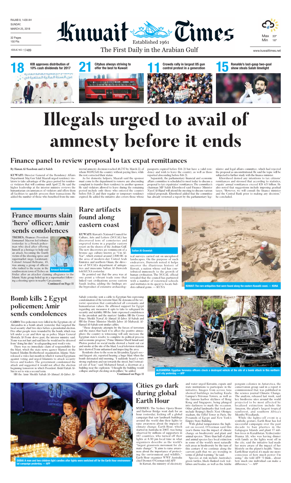 Kuwaittimes 25-3-2018.Qxp Layout 1