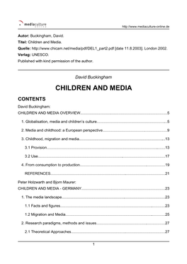 Children and Media [DE].Pdf