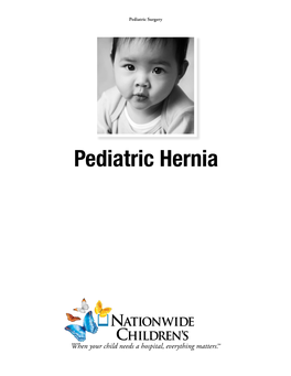 Pediatric Hernia