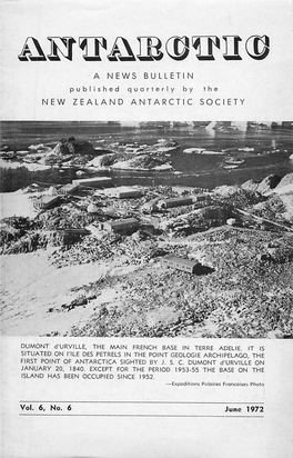 Vol. 6, No. 6 June 1972 AUSTRALIA