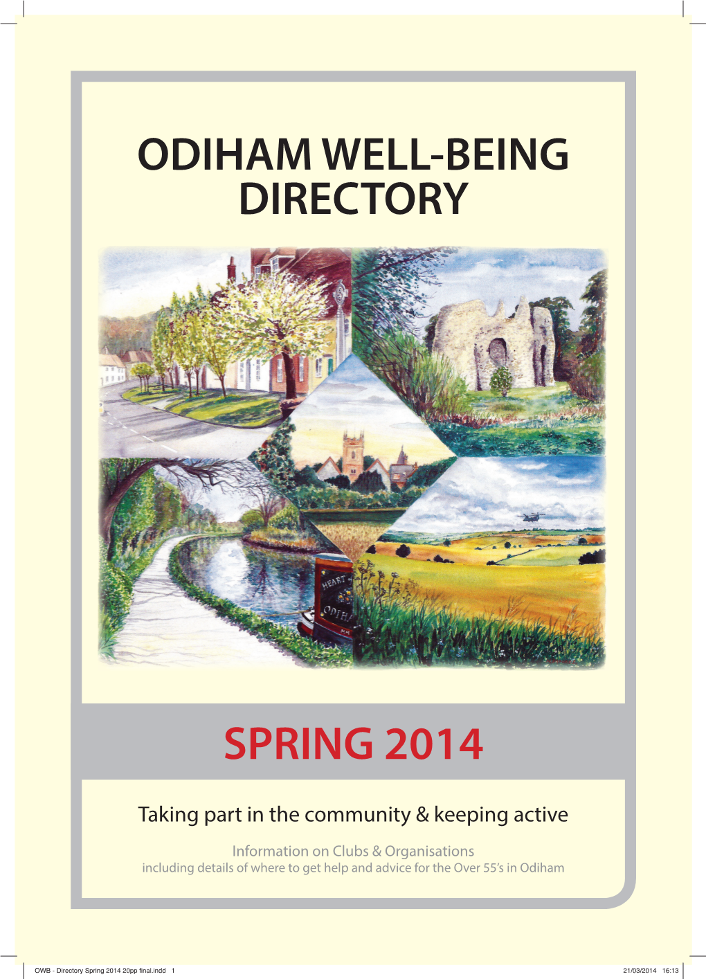 Odiham Well-Being Directory Spring 2014