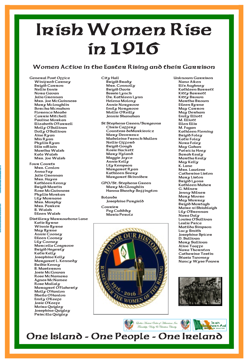 Irish Women Rise in 1916