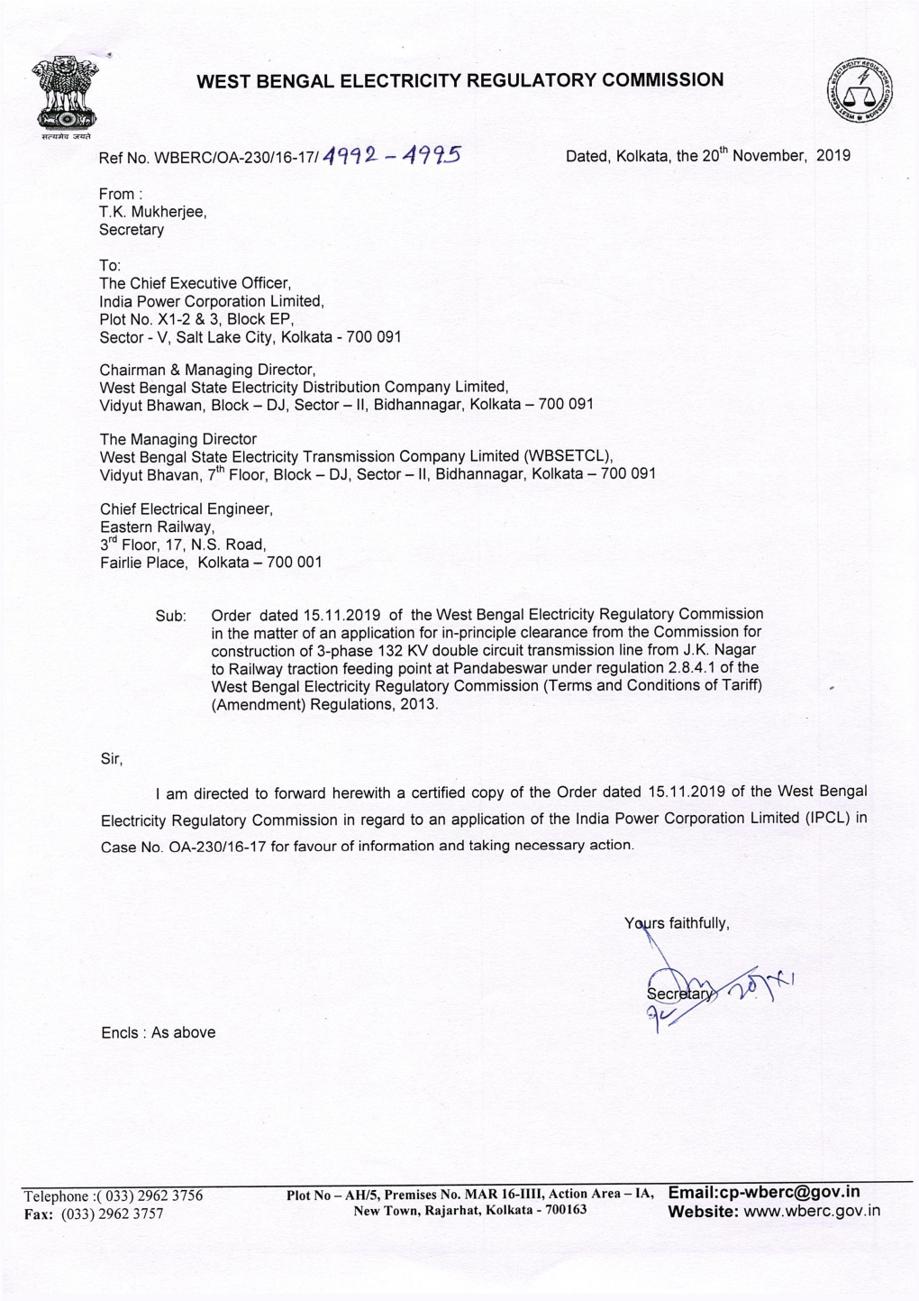 West Bengal Electricity Regulatory Commission