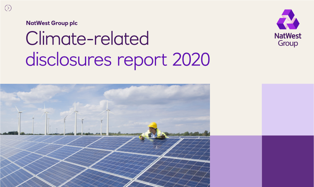 Climate-Related Disclosures Report 2020 Contents 1