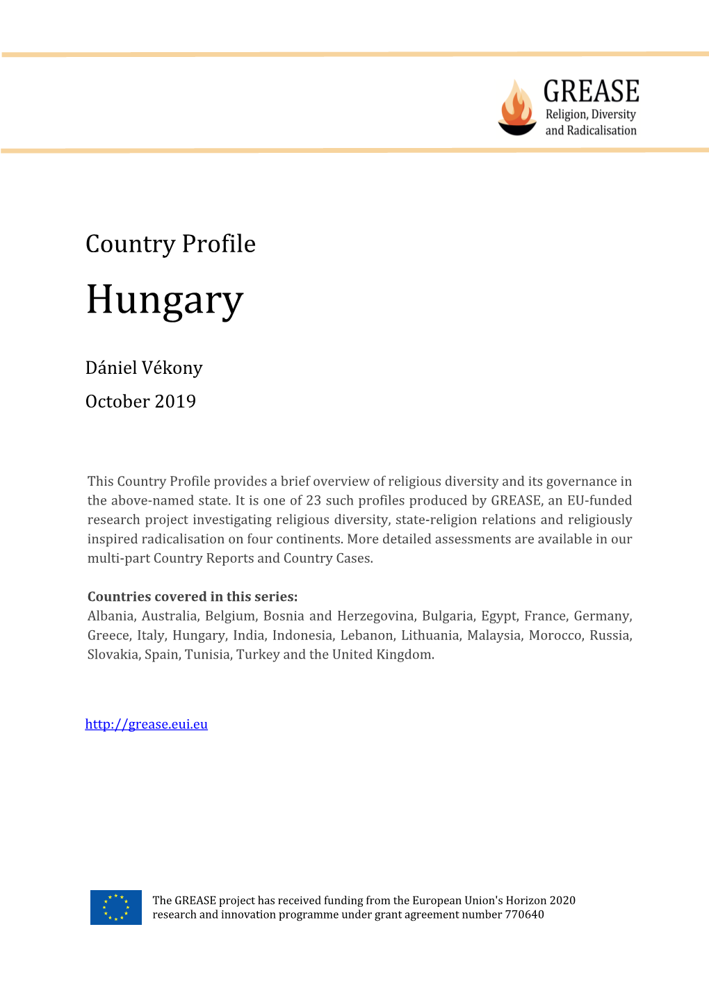 Hungary Profile