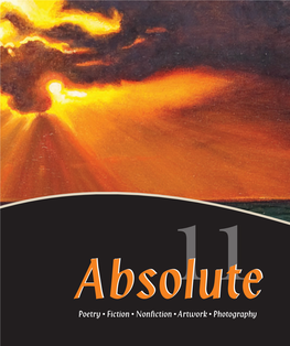 Absolute 2011 Absolute Is Published Annually by the Arts and Humanities Division of Oklahoma City Community College