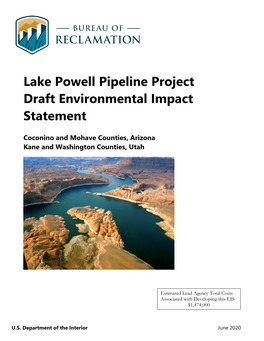 Lake Powell Pipeline Project Draft Environmental Impact Statement