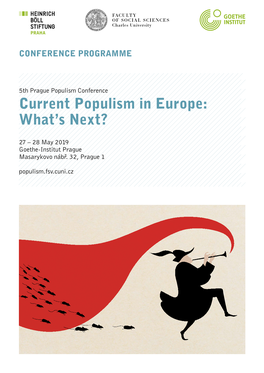 Current Populism in Europe: What’S Next?