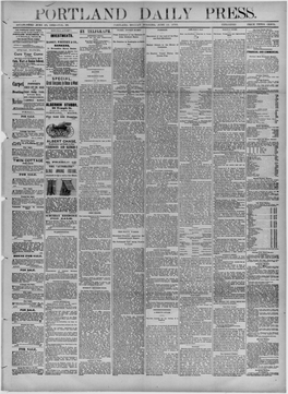 Portland Daily Press: June 11,1883