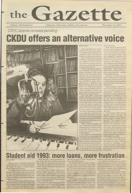 CKDU Offers an Alternative Voice