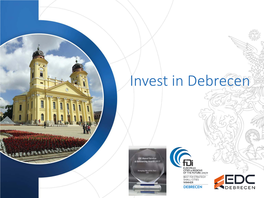 Invest in Debrecen