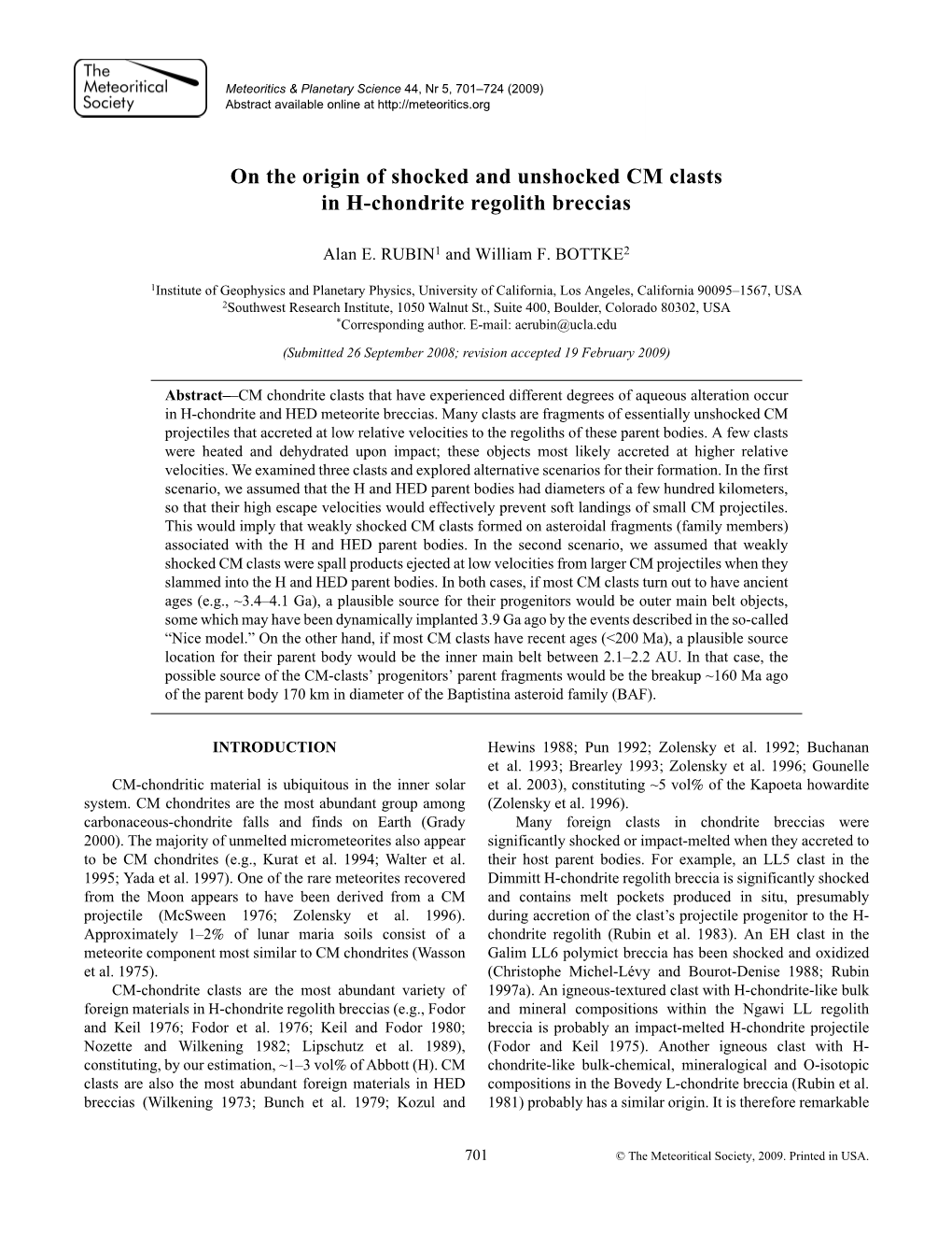 On the Origin of Shocked and Unshocked CM Clasts in H-Chondrite Regolith Breccias