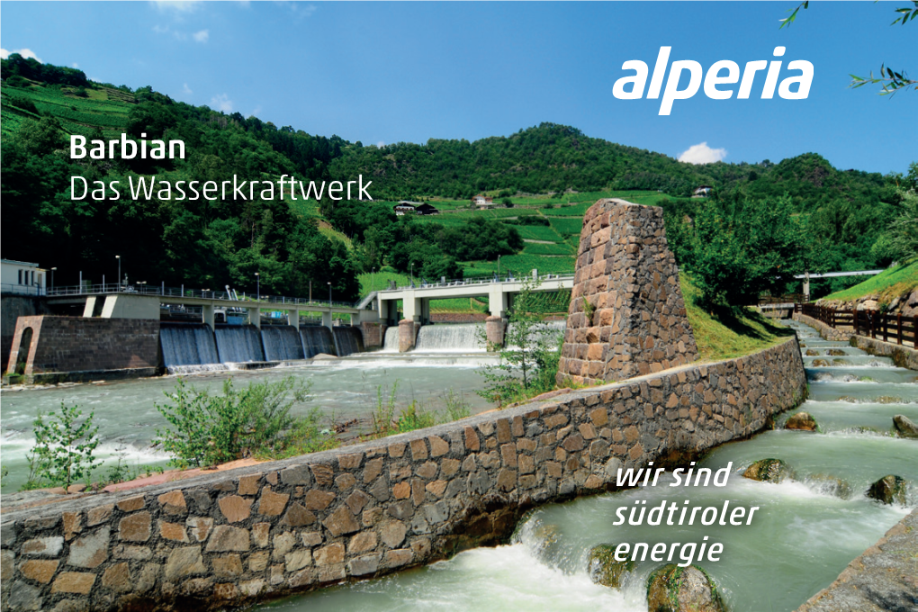 Barbian Das Wasserkraftwerk Der Maschinenraum in Der Kaverne Grüne Energie Aus Dem Eisacktal Eine Wichtige Ressource Für Südtirol